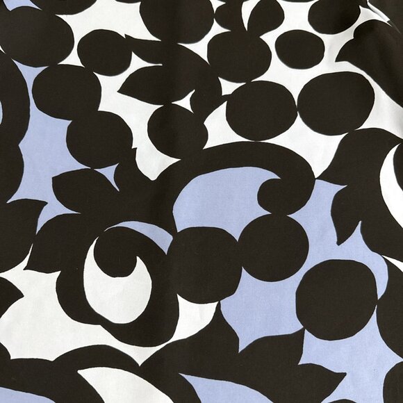 Ann Taylor Floral Print Blouse Women XS Blue Flutter Short Sleeve Keyhole Back - Picture 2 of 8